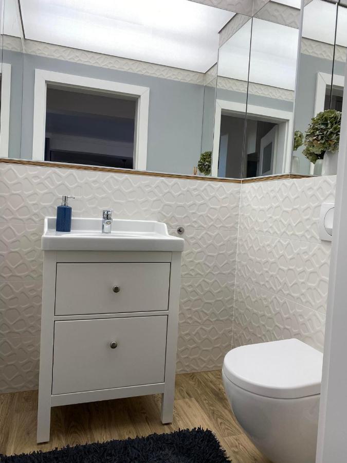 Apartament Delux Pasłęk Bagian luar foto