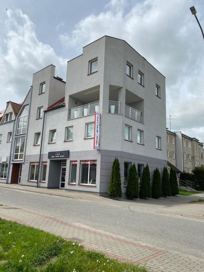 Apartament Delux Pasłęk Bagian luar foto